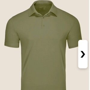 Fresh Clean Tees / Threads Men’s Short Sleeve Polo 3XL Military
